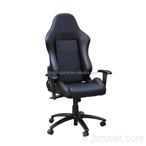 Chaise de bureau en cuir de style Racing Chair de jeux de jeux